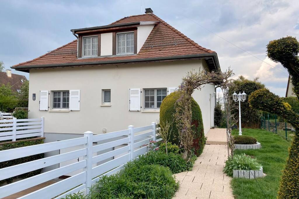 Le Papillon,Logement Cosy En Alsace Erstein Exteriör bild